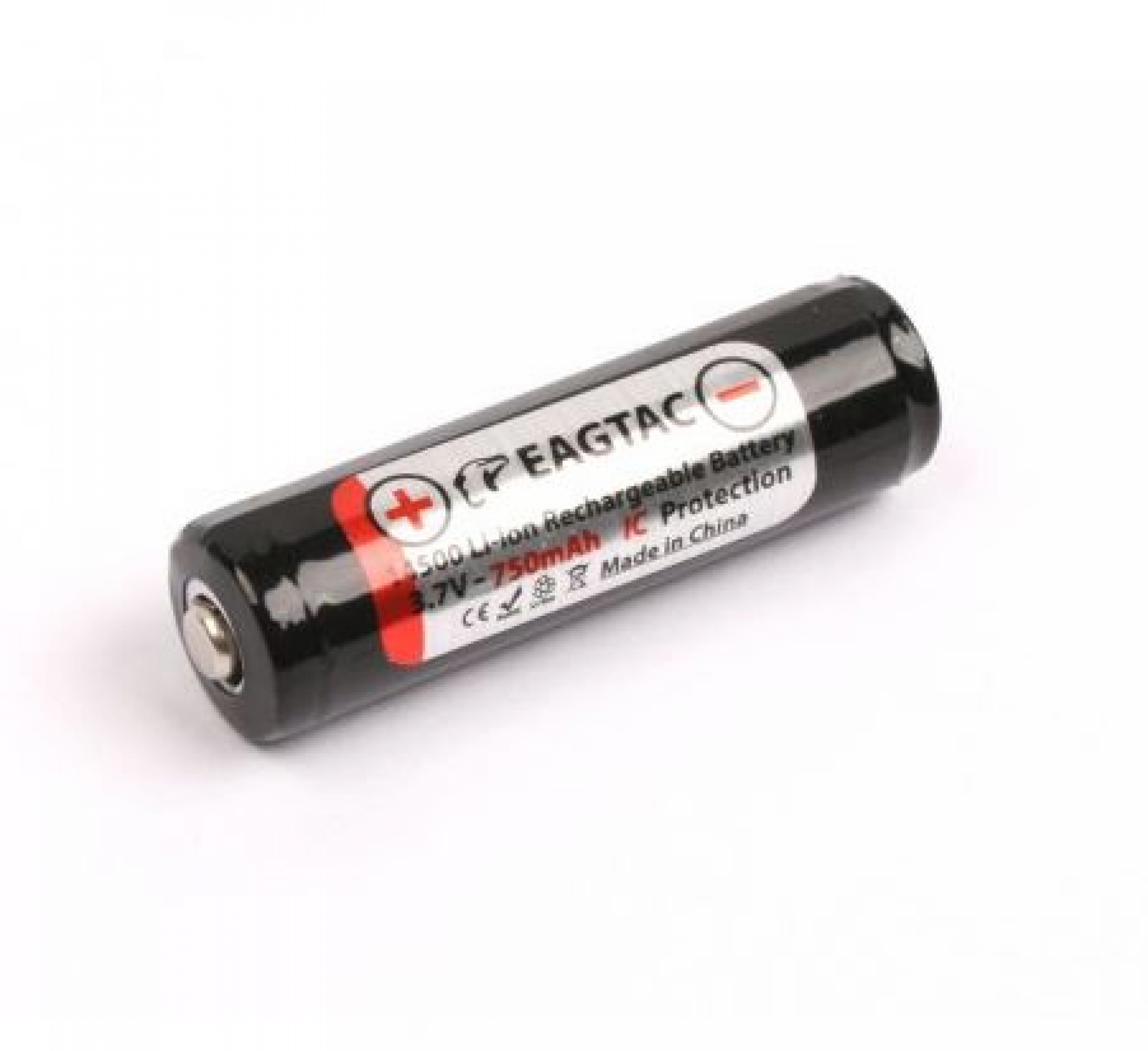 VOLTRONIC SHOP | Eagtac 14500 Li-Ion Akku 750 mAh 3,7V IC-Protected ...
