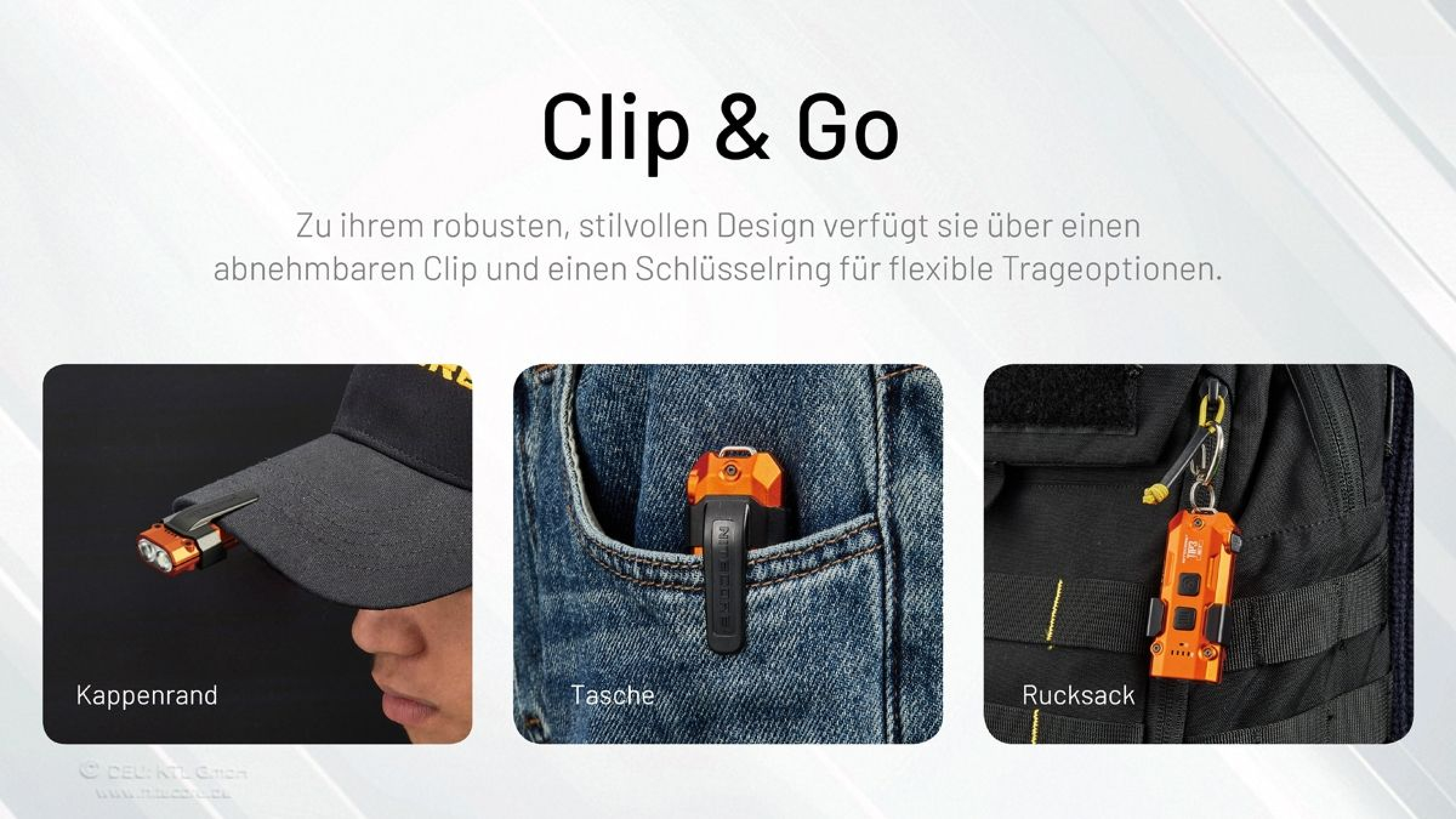 Nitecore Flashlight TIP3 MCT-LED 720 Lumens