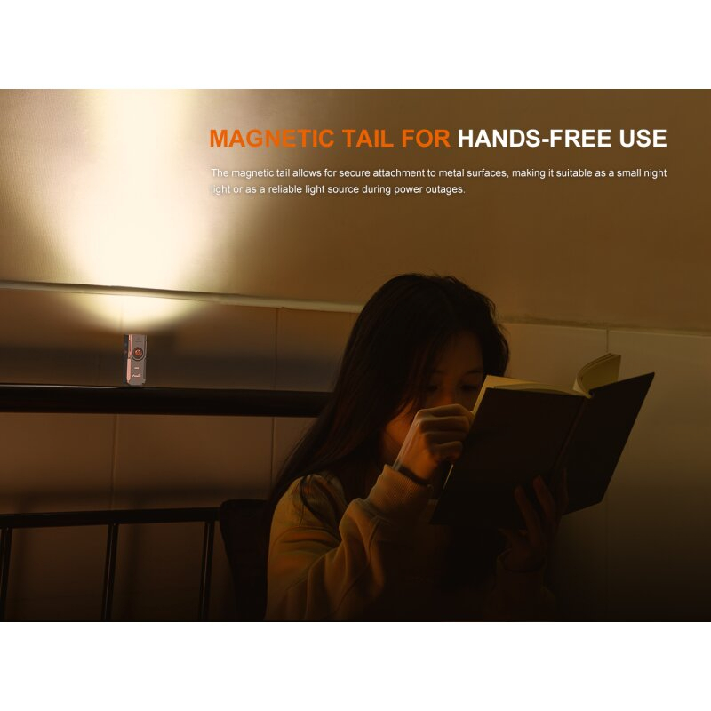 Fenix E06R Schlüsselbundleuchte Weißes+UV+Laser Licht Grau