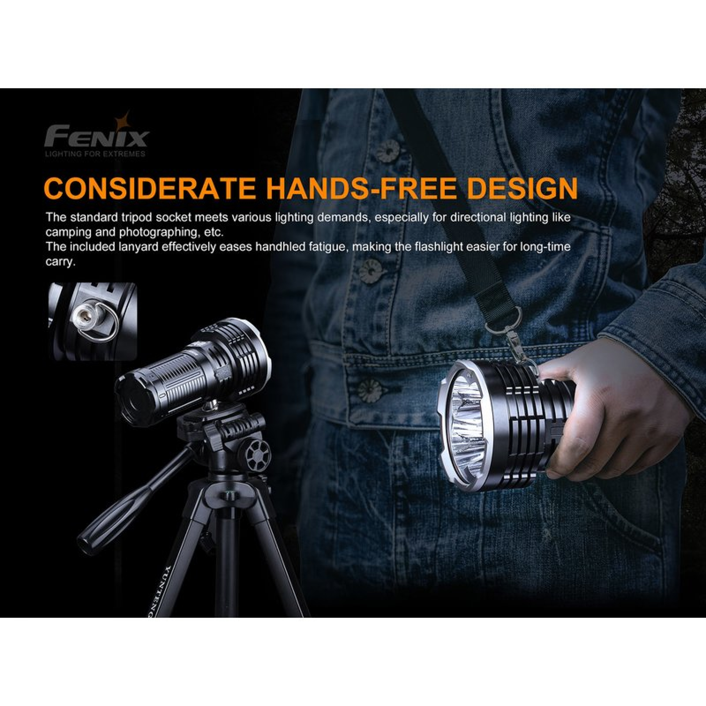 Fenix Tactical LR50R LED Taschenlampe (vorm. TK75)