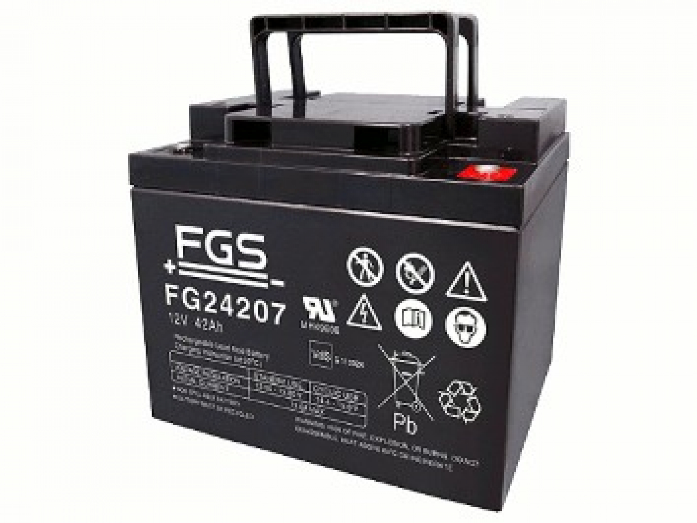 FGS FG 24207 Blei-Vlies 12V 42,0 Ah M6 VDS Zulassung