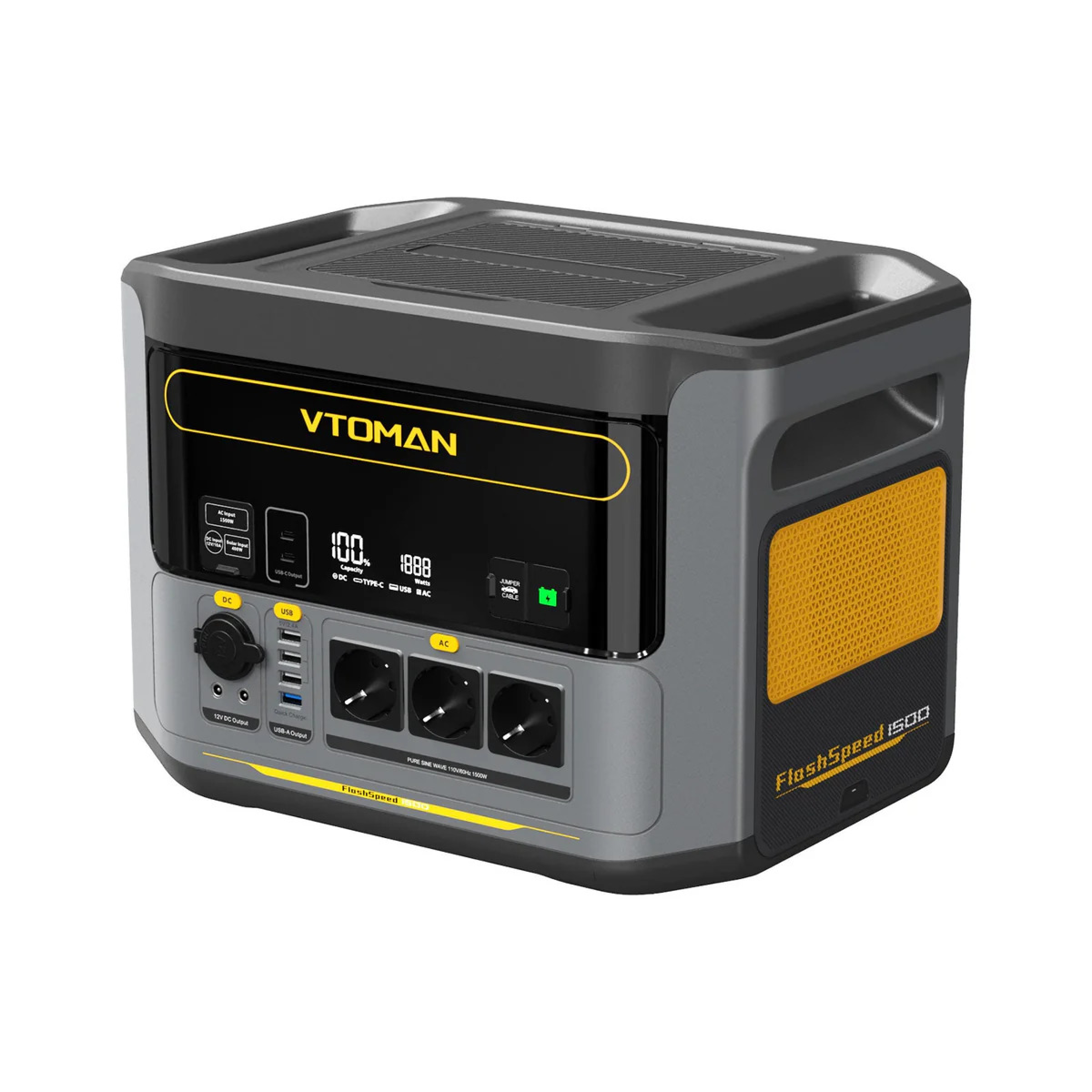 Infinio VTOMAN FlashSpeed 1500+ Tragbare Powerstation