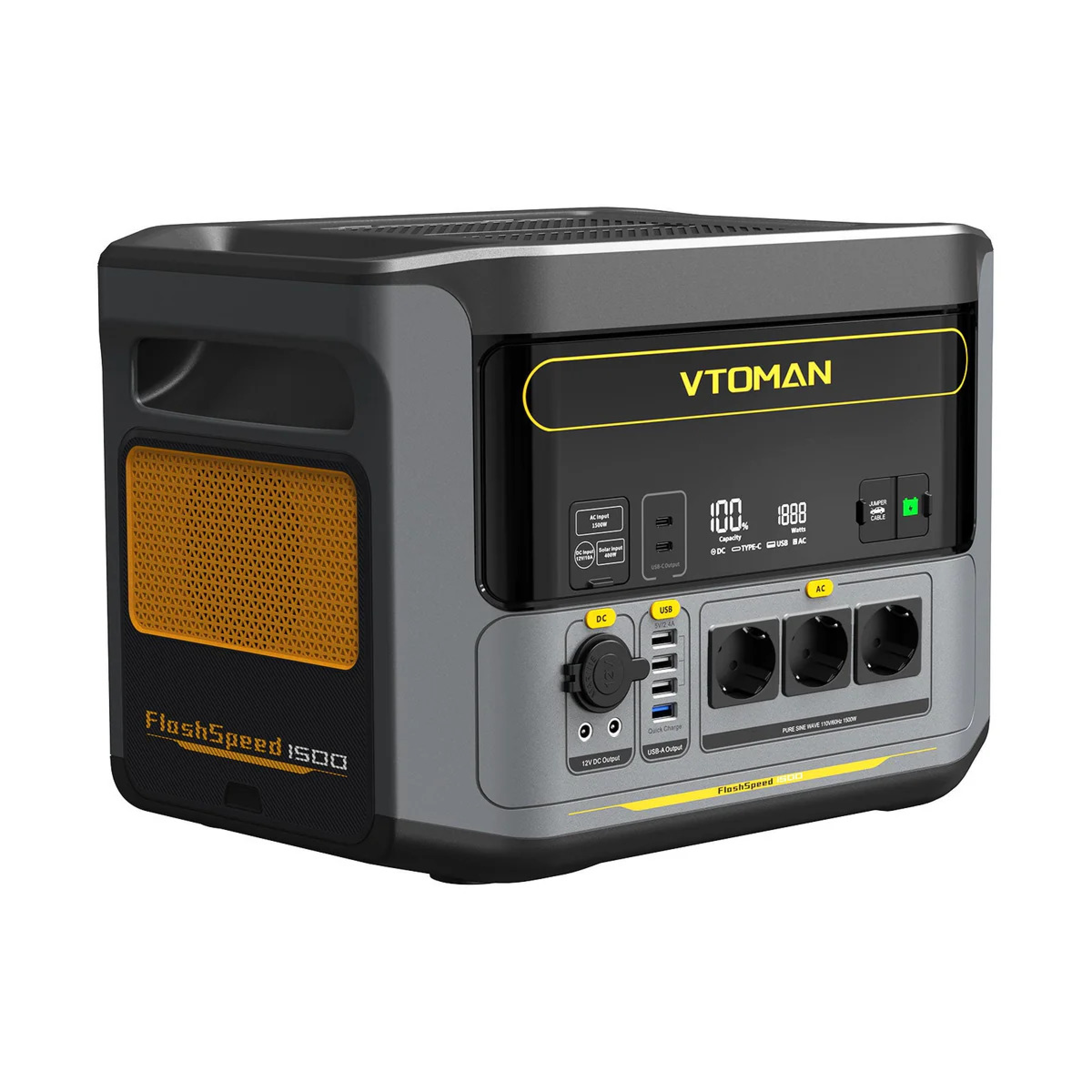 Infinio VTOMAN FlashSpeed 1500+ Tragbare Powerstation