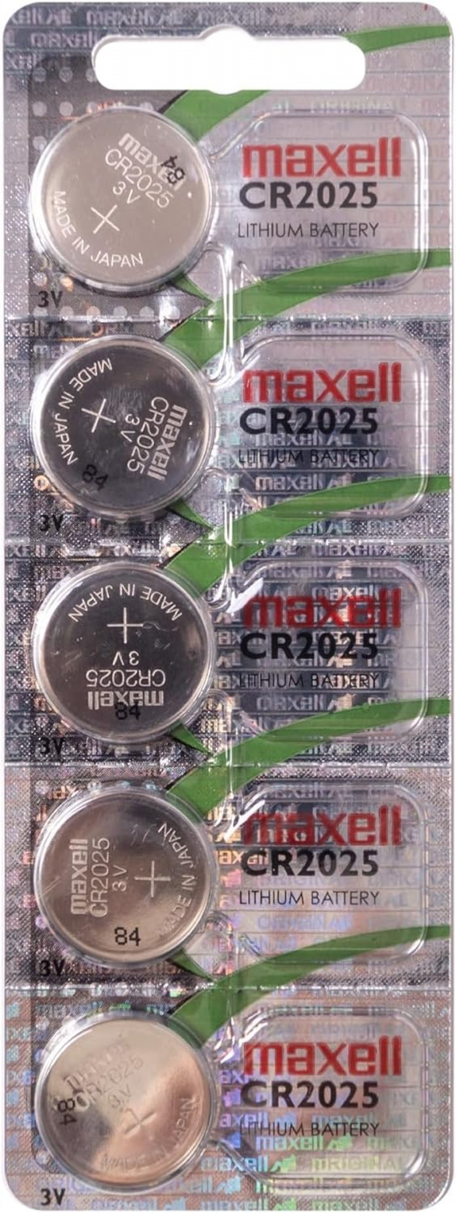 Maxell Lithium CR 2025 3V 5er Blister