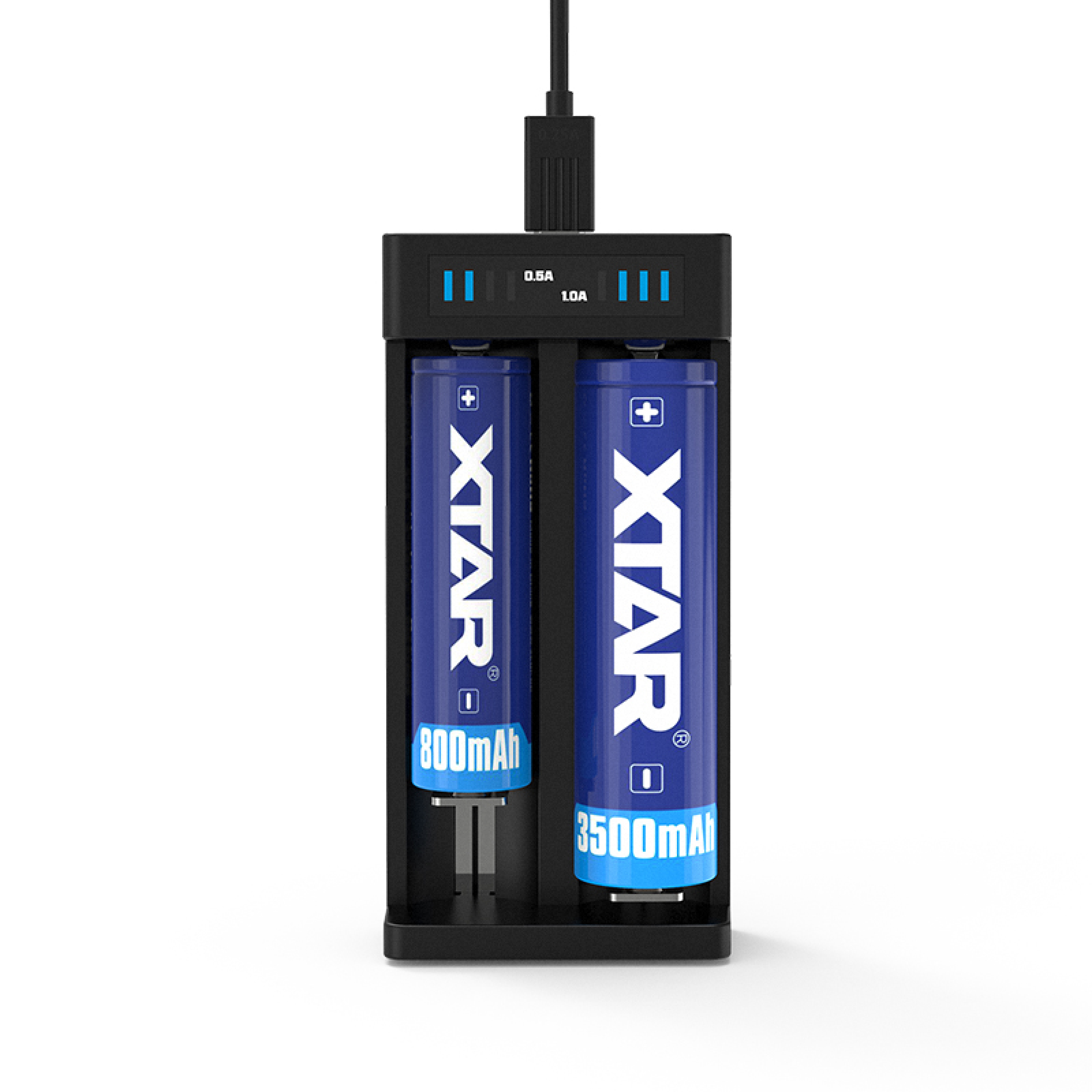 Xtar MC2 PLUS Charger Li-Ion-Ladegerät mit USB Anschluss