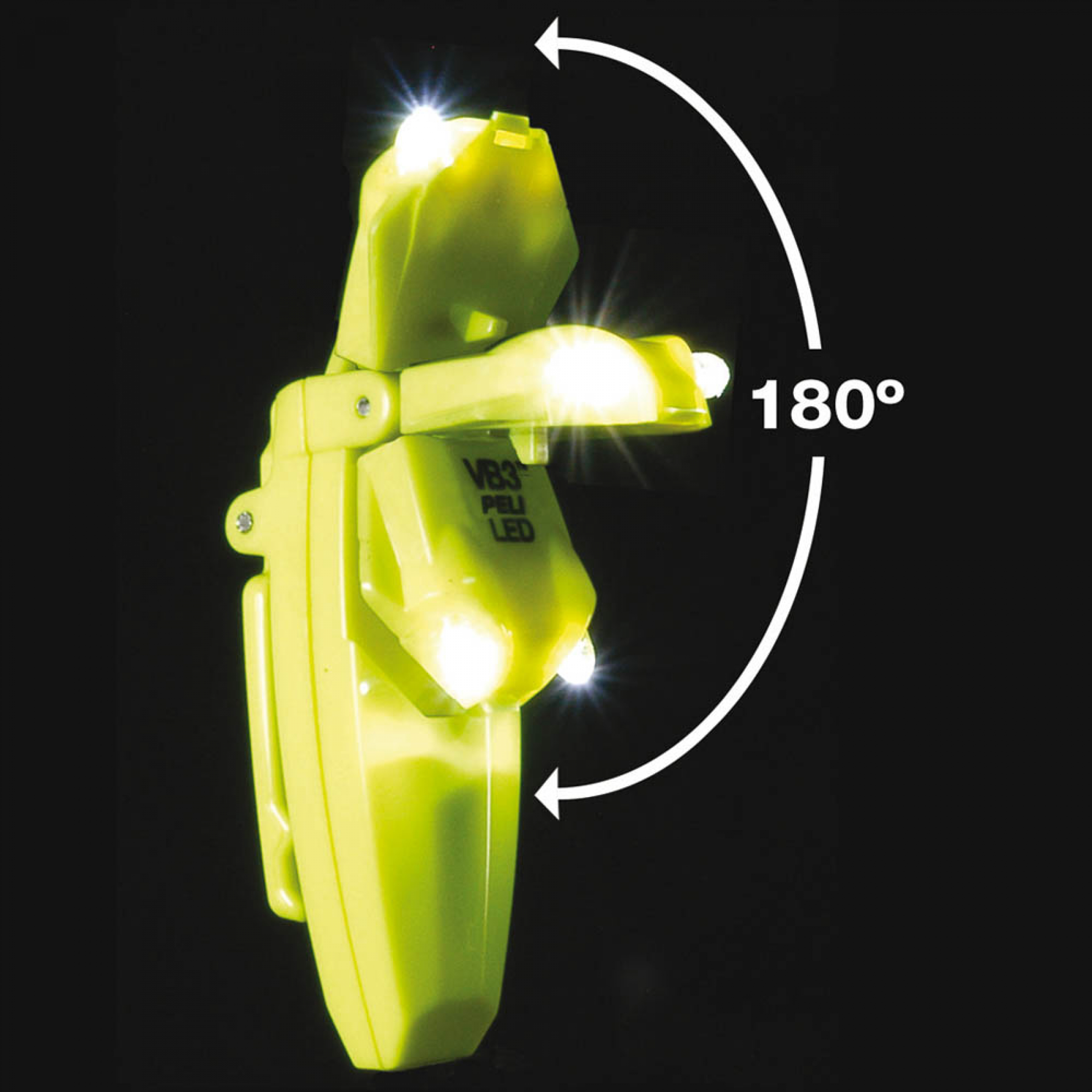 Peli 2220Z1 Clipleuchte Versabrite III LED, ATEX Zone 1, Silber