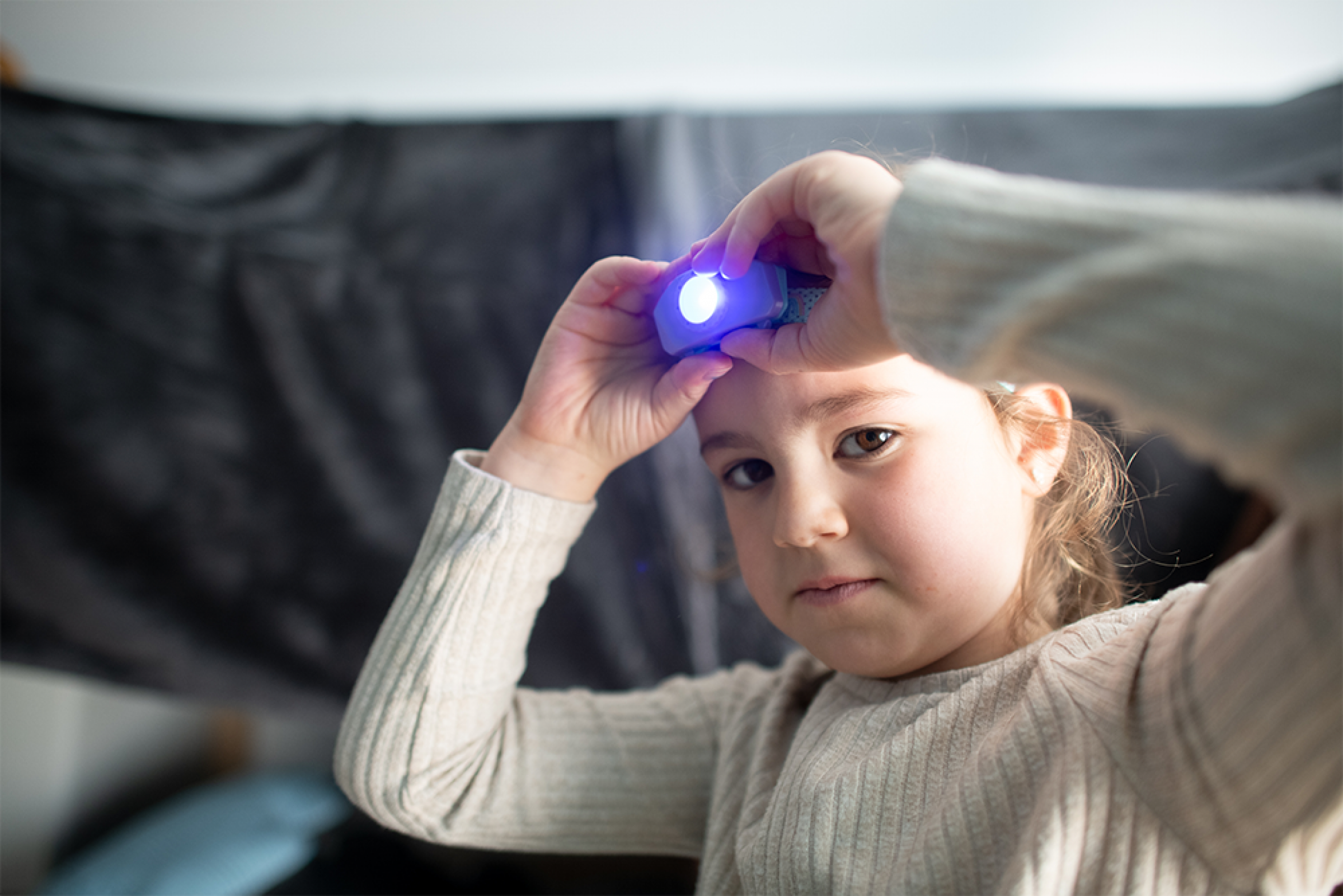 Led Lenser Kopfleuchte Kidled2 lila