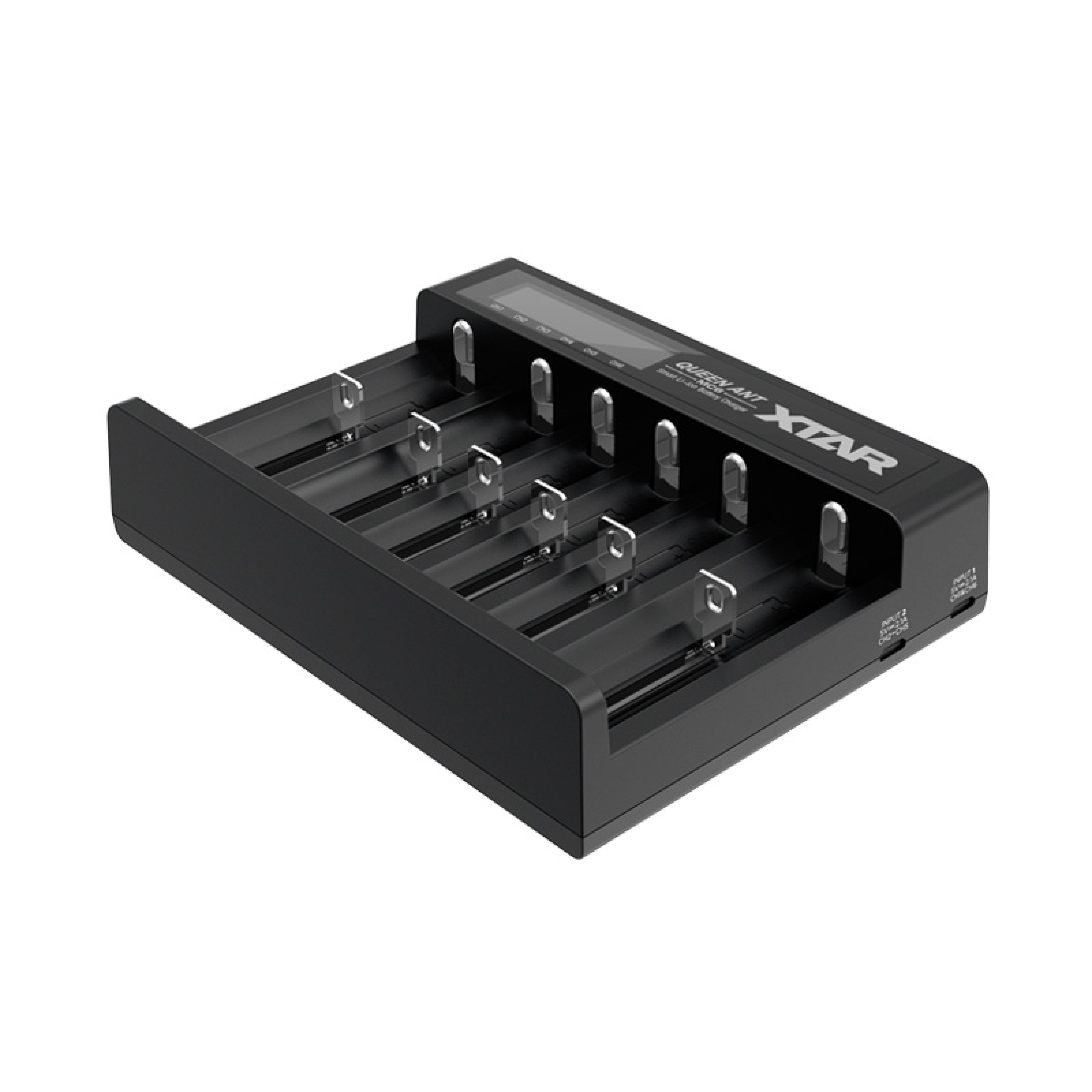 Xtar 6-Schacht Ladegerät MC6 ANT für bis zu 6 Akkus Li-Ion 10440-26650