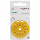 Siemens Signia S10 Hörgerätebatterie - 6er Blister