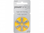 Powerone High Level Hörgerätebatterie P10 6er Blister