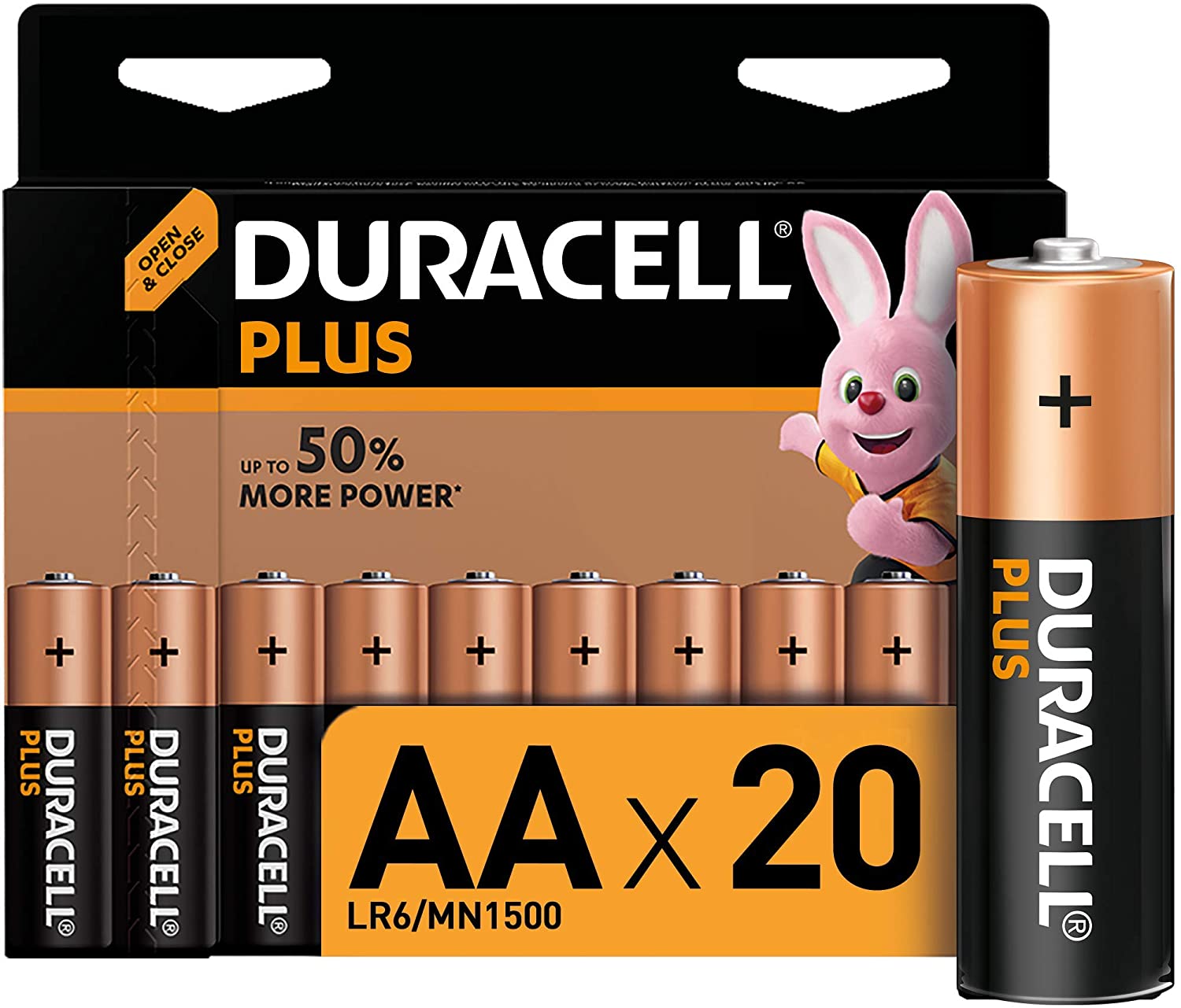 Die leistungsstärksten AA Batterien aus dem Hause Duracell